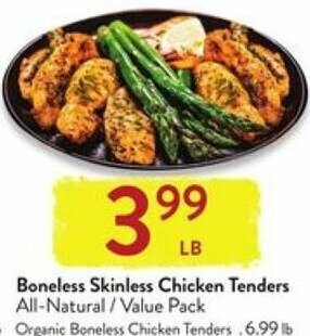 Fresh Thyme Boneless Skinless Chicken Tenders offer