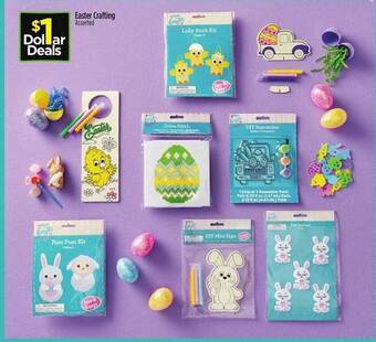 Dollar General Easter crafting offer
