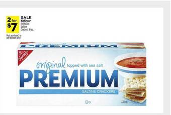 Dollar General Nabisco premium saltine crackers offer