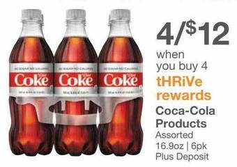 Kinney Drugs Coca-cola products offer