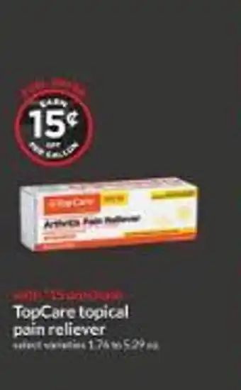 Hy-Vee Topcare logical pain reliever offer