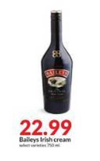 Hy-Vee Baileys irish cream offer