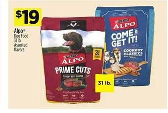 Dollar General Alpo dog food offer