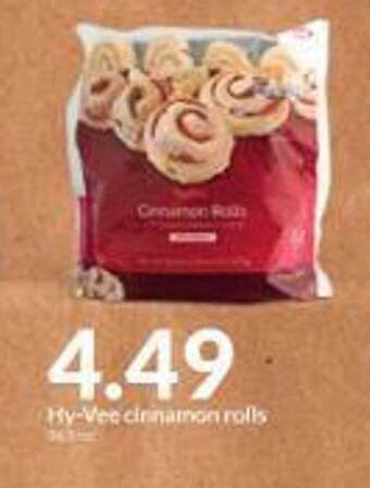 Hy-Vee Hy-vee cinnamon rolls offer