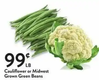 Fresh Thyme Cauliflower Or Midwest Grown Green Beans offer