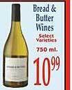 Market Basket Bread & butter wines offer
