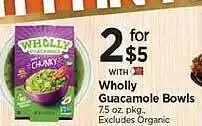 Tops Wholly guacamole bowls offer