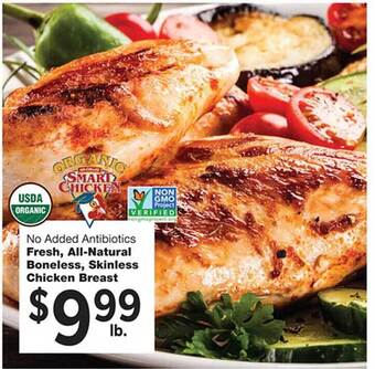 Forest Hills Food Fresh, all-natural boneless, skinless chicken breast offer