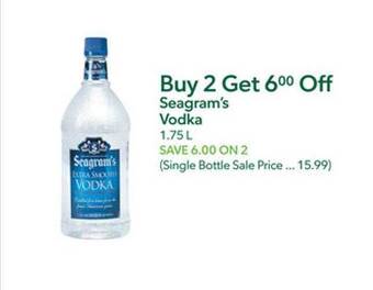 Publix Seagram's vodka offer