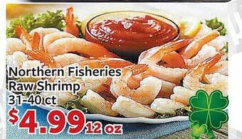 Fareway Northern fisheries raw shrimp offer