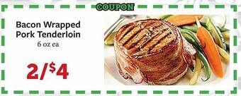 Fareway Bacon wrapped pork tenderloin offer