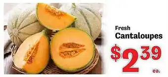 Food Depot Fresh cantaloupes offer