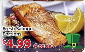 Fareway Fresh salmon portions offer