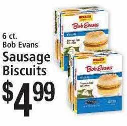 FoodFair Bob evans sausage biscuits offer