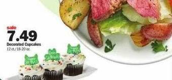 Meijer Decorated cupcakes offer