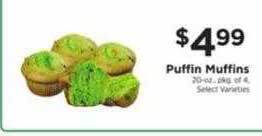 ShopRite Puffin muffins offer