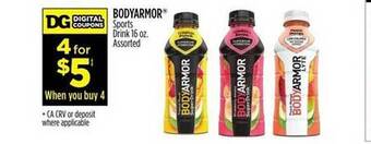 Dollar General Bodyarmor sports drink offer