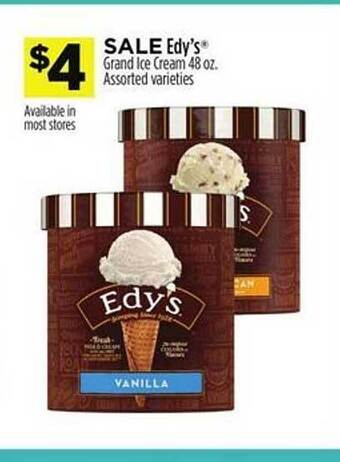 Dollar General Edy's grand ice cream offer