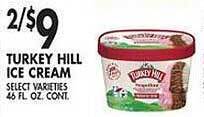 Met Foodmarkets Turkey hill ice cream offer