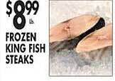 Met Foodmarkets Frozen king fish steaks offer