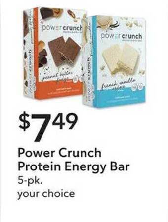 Publix Power crunch protein energy bar offer