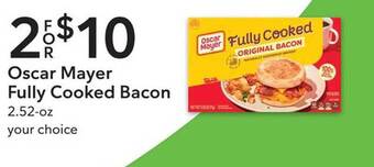 Publix Oscar mayer fully cooked bacon offer