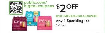 Publix Sparkling ice offer