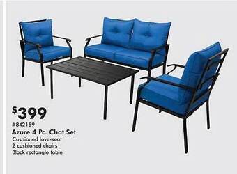 Valu Home Centers Azure 4 pc. chat set offer
