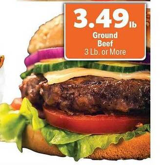 Holiday Foods Ground beef offer