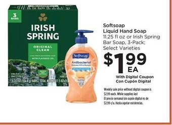 Food 4 Less Softsoap liquid hand soap offer