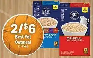Holiday Foods Best yet oatmeal offer