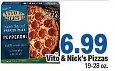 Holiday Foods Vito & nick's pizzas offer
