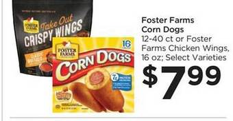 Food 4 Less Foster farms corn dogs offer