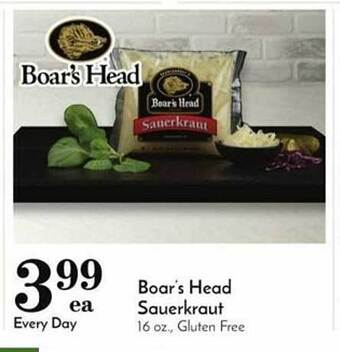 Pavilions Boar's head sauerkraut offer