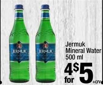 Super King Markets Jermuk mineral water offer