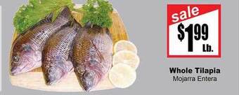Rancho Markets Whole tilapia offer