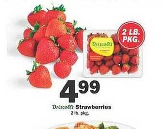 Schnucks Driscoll's strawberries offer