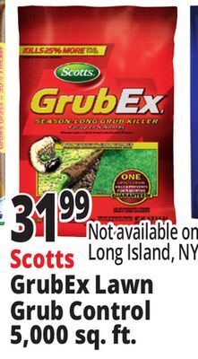 Ocean State Job Lot Scotts grubex 14.35 lb season long grub killer offer