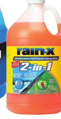 Ocean State Job Lot Rain-x -25â° 2-in-1 windshield wash, 1 gal offer
