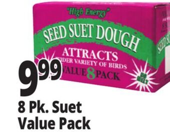 Ocean State Job Lot Seed & suet high energy suet, 8 pack offer