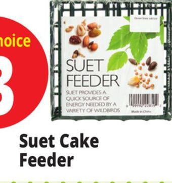 Ocean State Job Lot Suet bird feeder offer