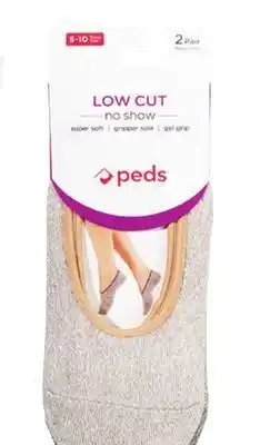 Ocean State Job Lot Peds 2 pk. liners offer