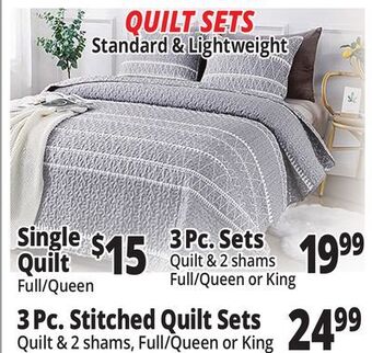 Ocean State Job Lot Quilt sets offer