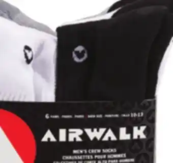 Ocean State Job Lot 6 pk. airwalk men's athletic socks offer