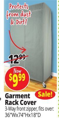 Ocean State Job Lot West bay garment rack cover offer