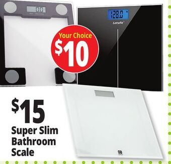 Ocean State Job Lot Super slim bathroom scale offer