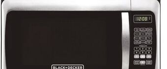 Ocean State Job Lot Black & decker 1000w stainless steel microwave oven offer
