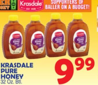 Bravo Supermarkets Krasdale pure honey offer