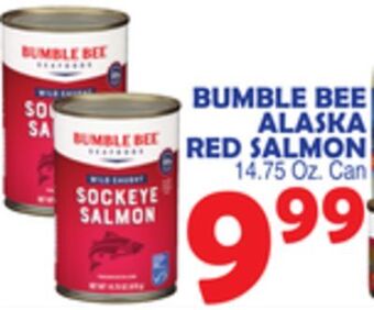 Bravo Supermarkets Bumble bee alaska red salmon offer