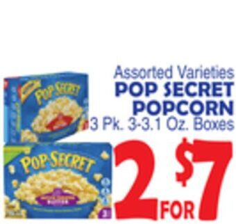 Bravo Supermarkets Pop secret popcorn offer